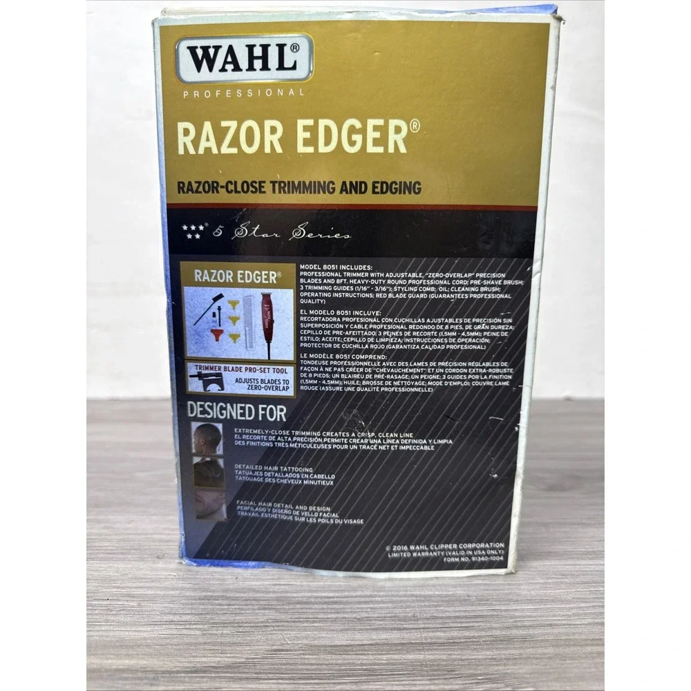 Wahl razor edger